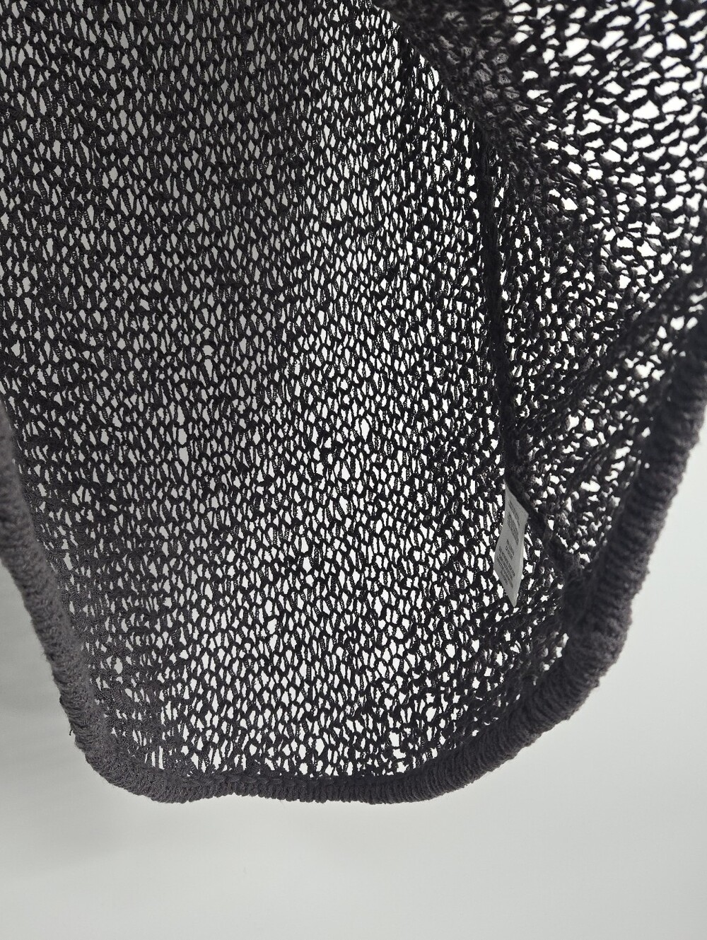 Helmut Lang Sheer Knit Tank Top Gray Cotton - Picture 5 of 10